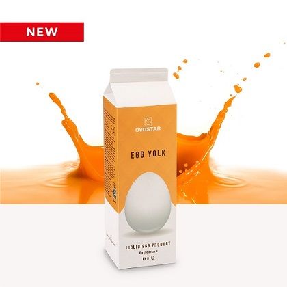 Liquid egg yolk frozen Ovostar